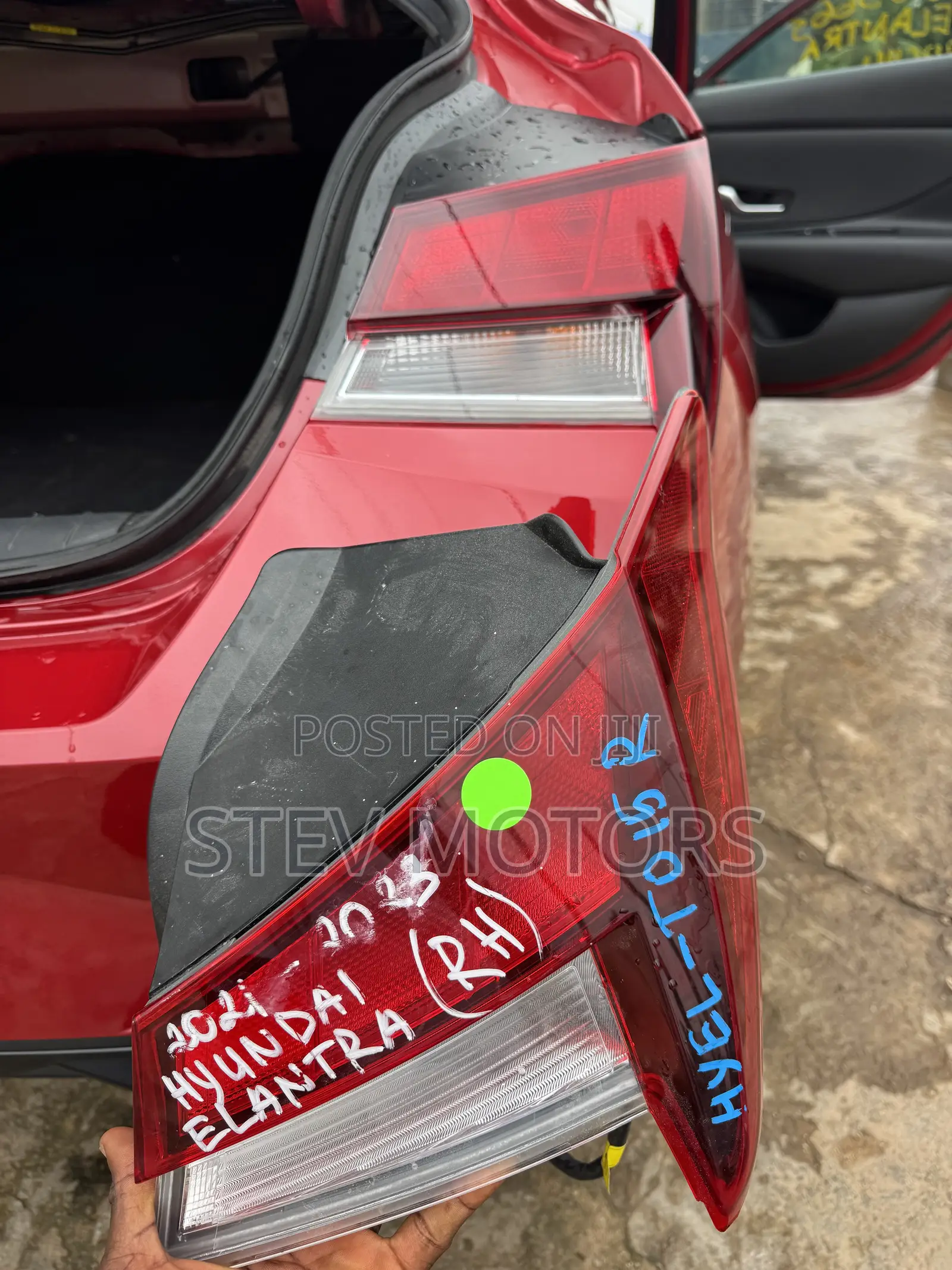 2021 Hyundai Elantra Taillight