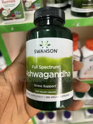 Ashwagandha 450mg - 100 Vegan Capsules ❗Delivery One❗