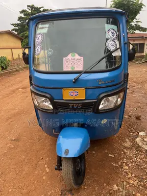 TVS King Deluxe Plus iTouch Start 2025 Blue