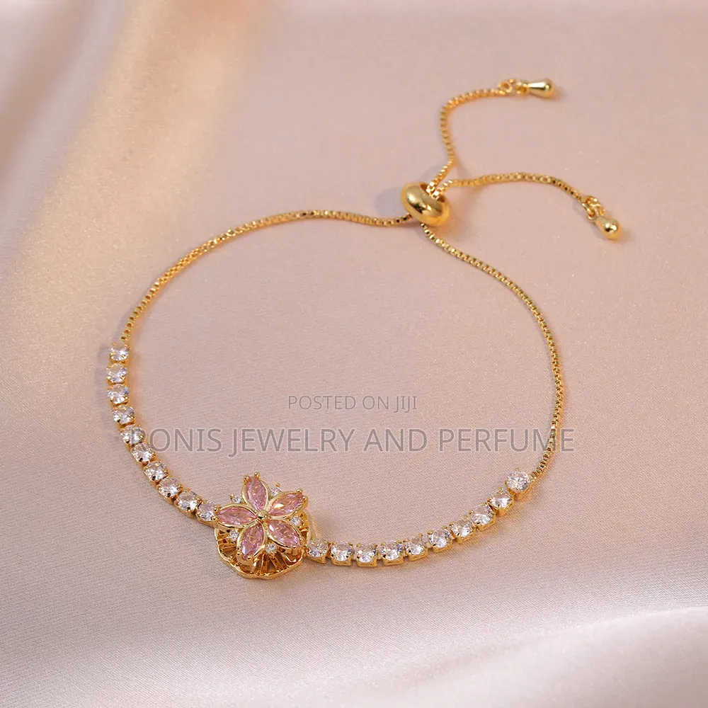Silver Snow Flower Bracelet