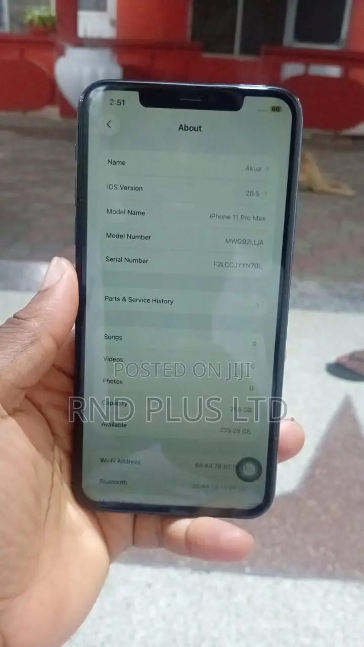 Apple iPhone 11 Pro Max 256 GB Blue