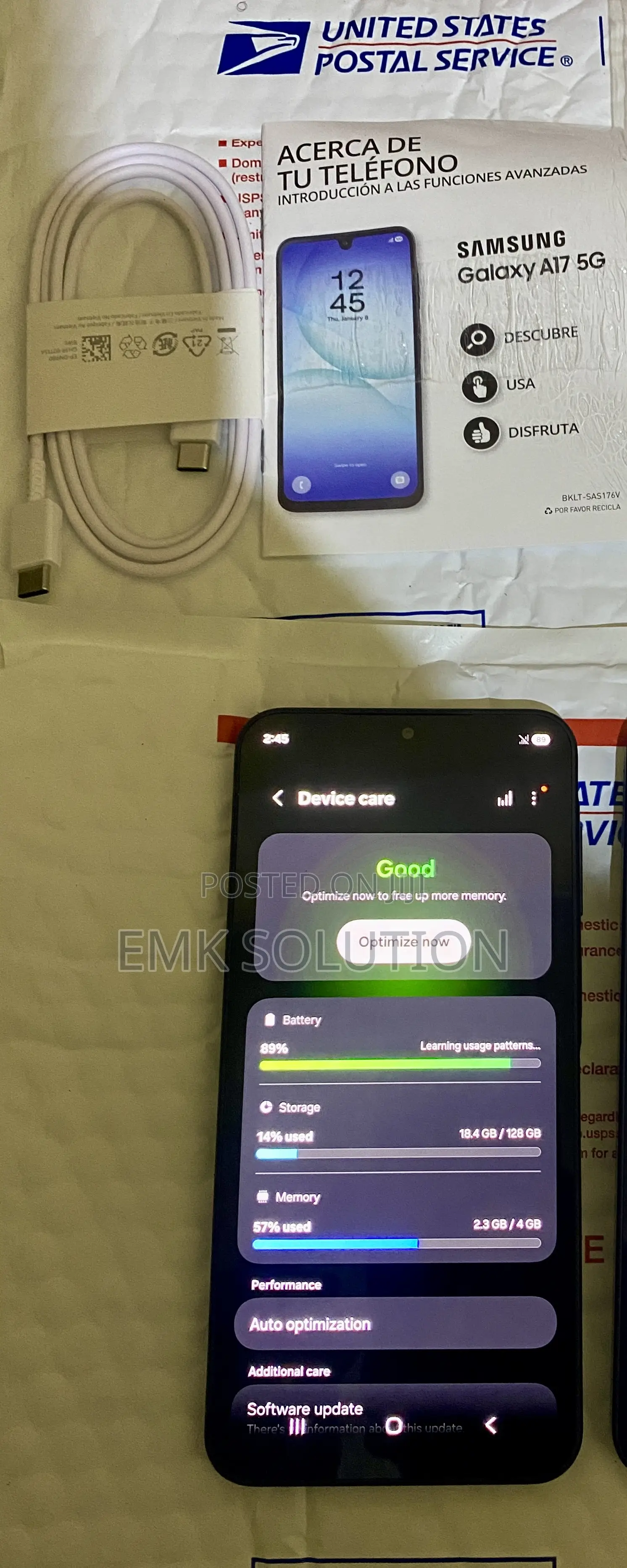 New Samsung Galaxy A17 5G 128 GB Black