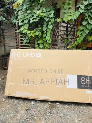 Super Slim Lg 86 Inch Uhd Smart Screen Television 