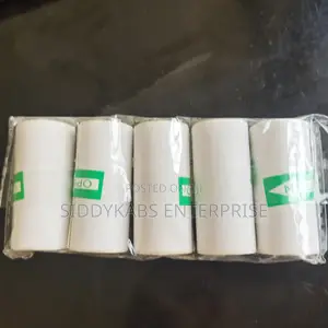 Rechargeable Portable Mini Printer With 5 Rolls Paper
