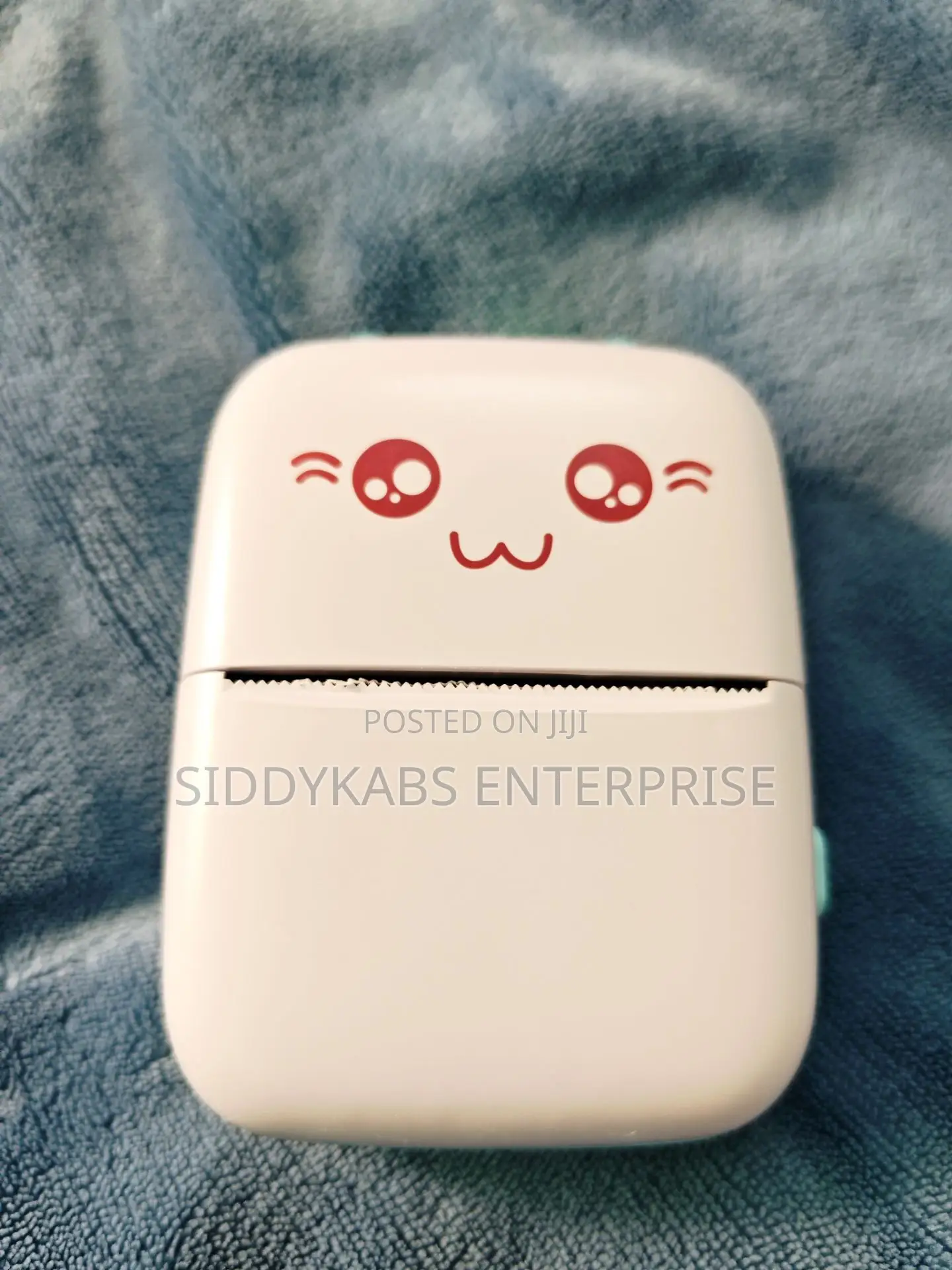 Rechargeable Portable Mini Printer With 5 Rolls Paper