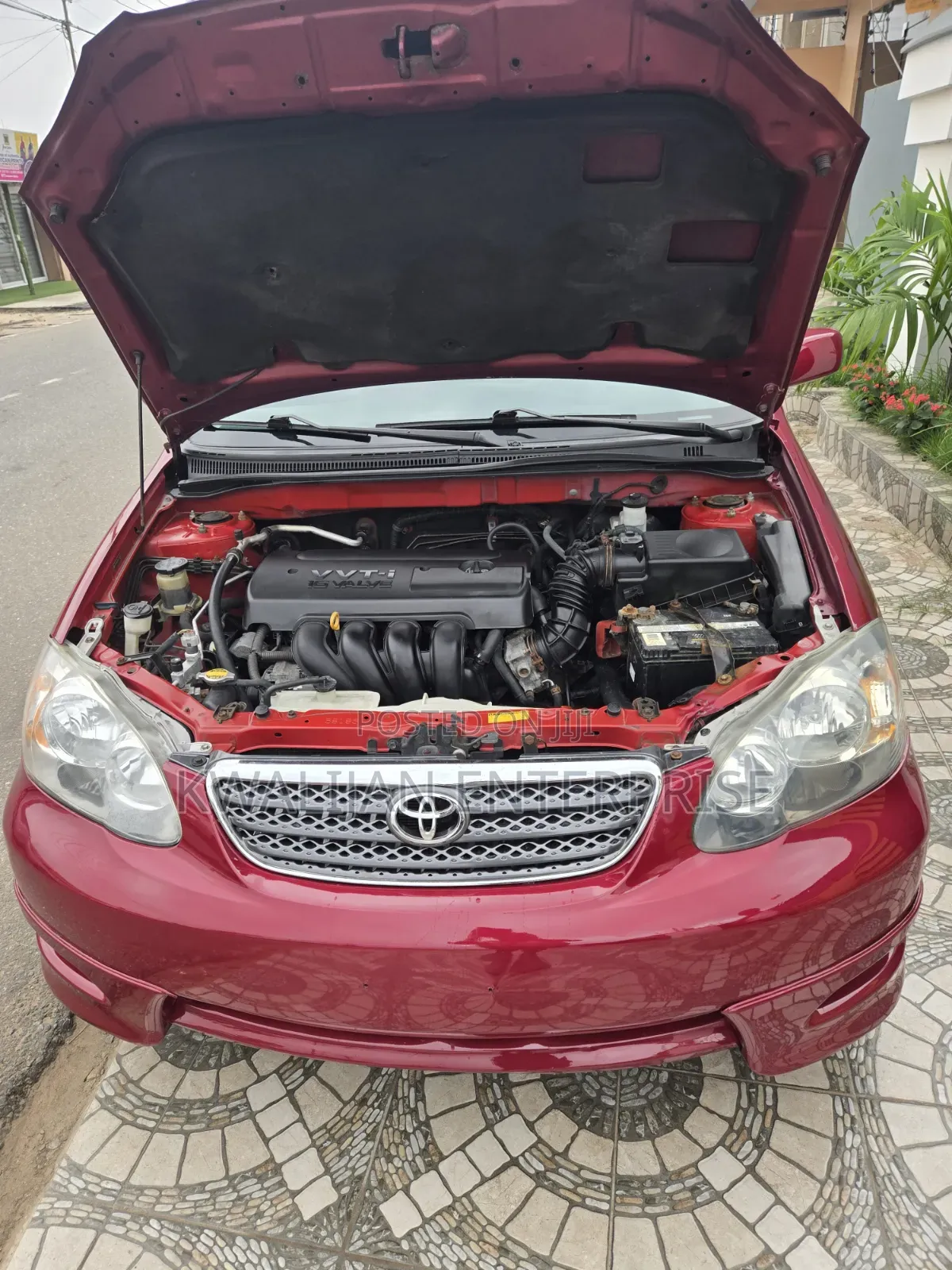 Toyota Corolla 2008 Red