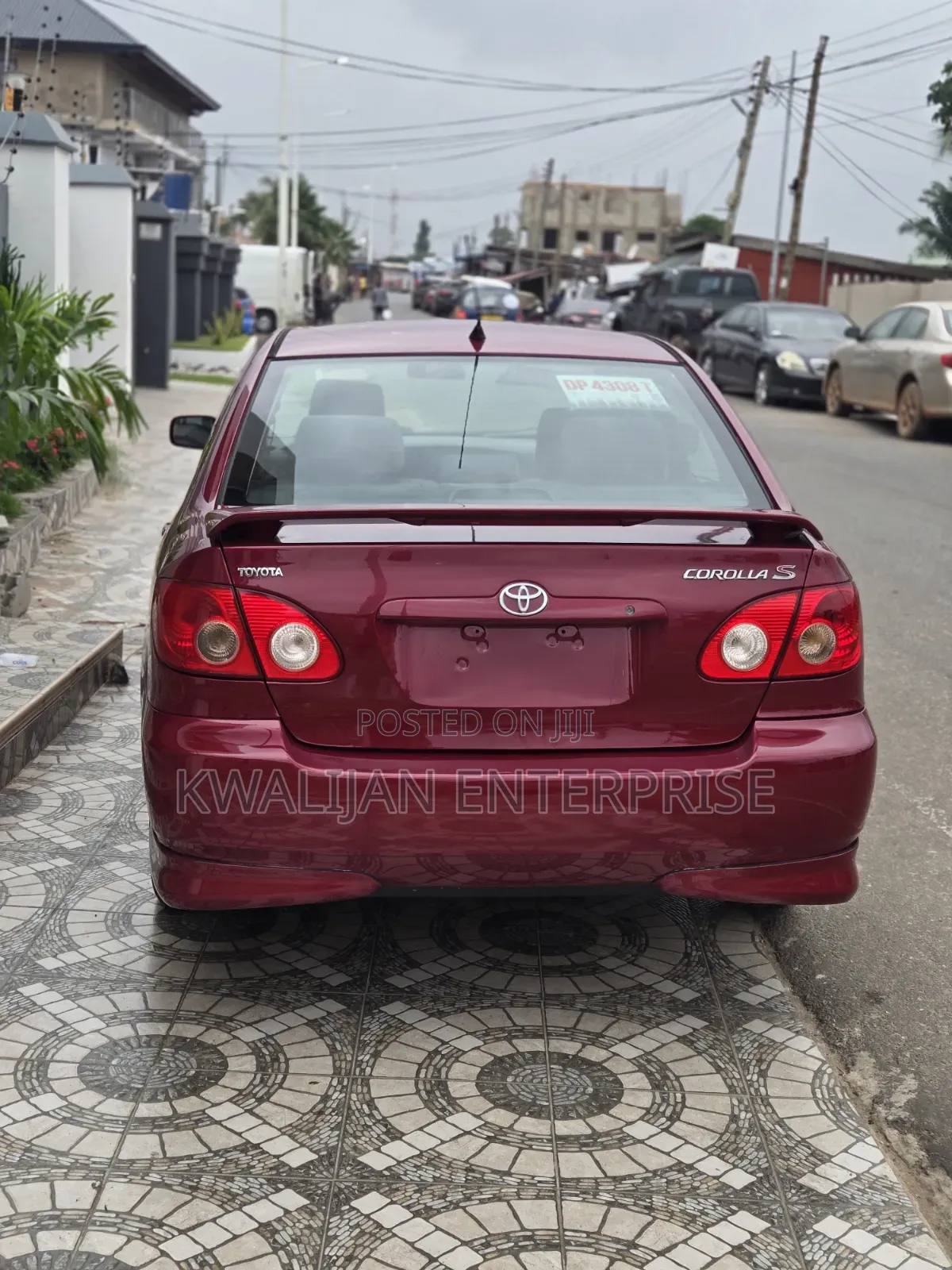 Toyota Corolla 2008 Red