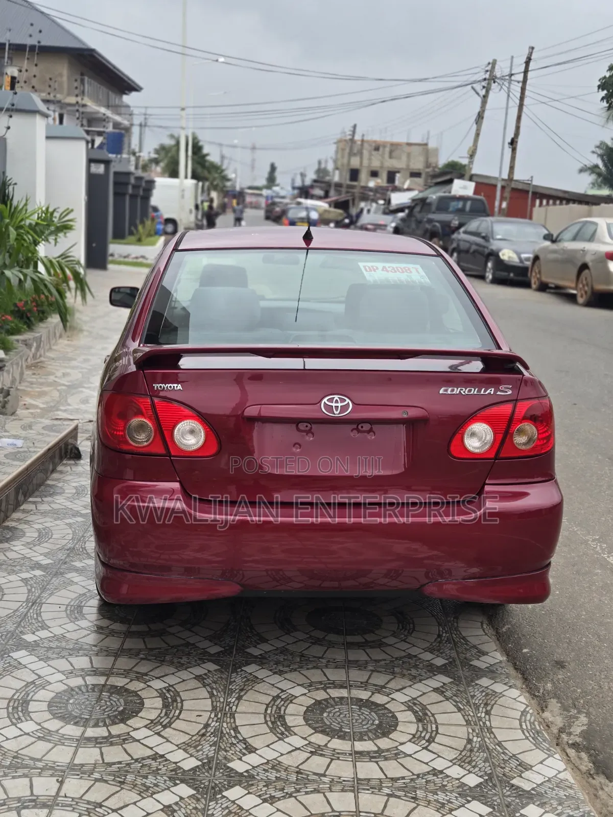 Toyota Corolla 2008 Red