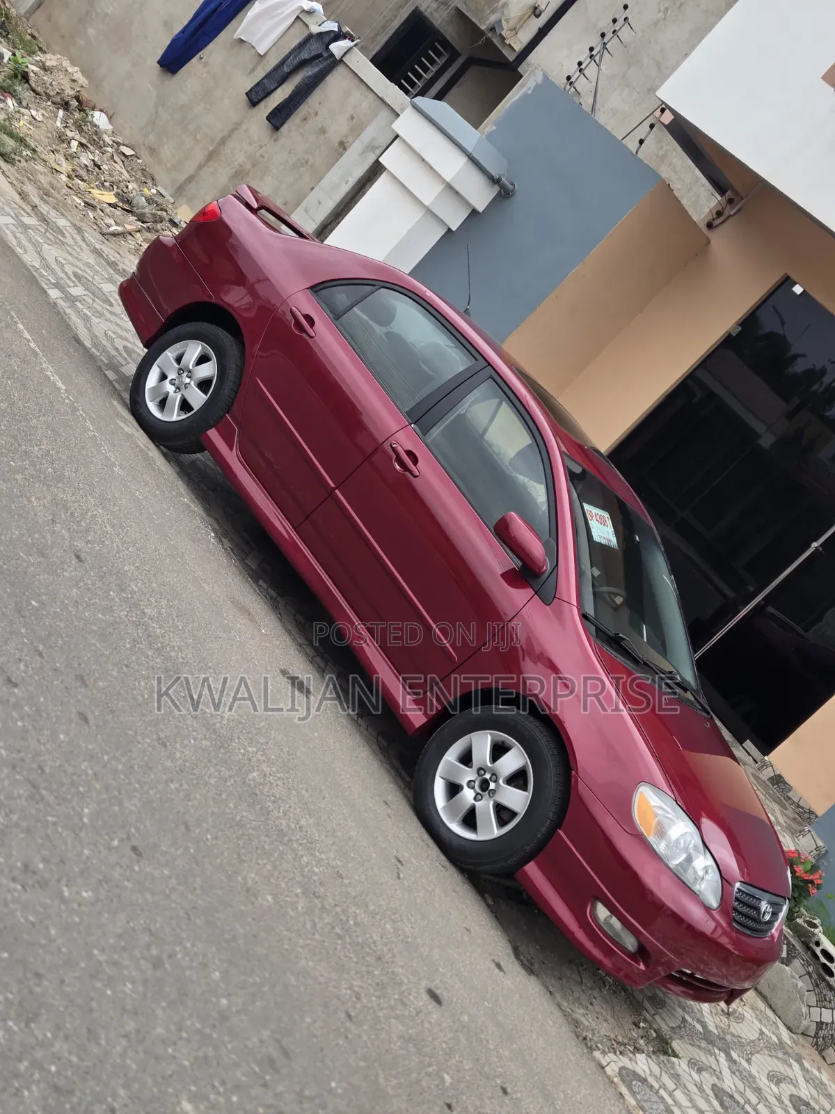 Toyota Corolla 2008 Red