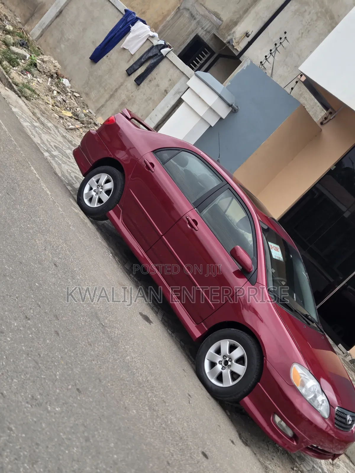 Toyota Corolla 2008 Red
