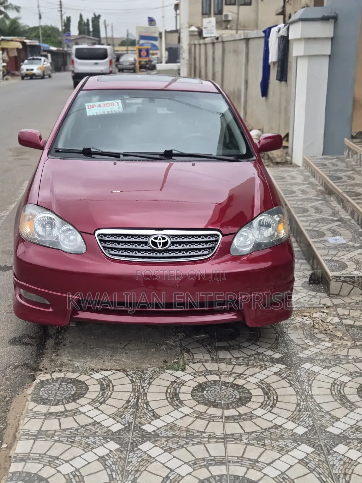 Toyota Corolla 2008 Red