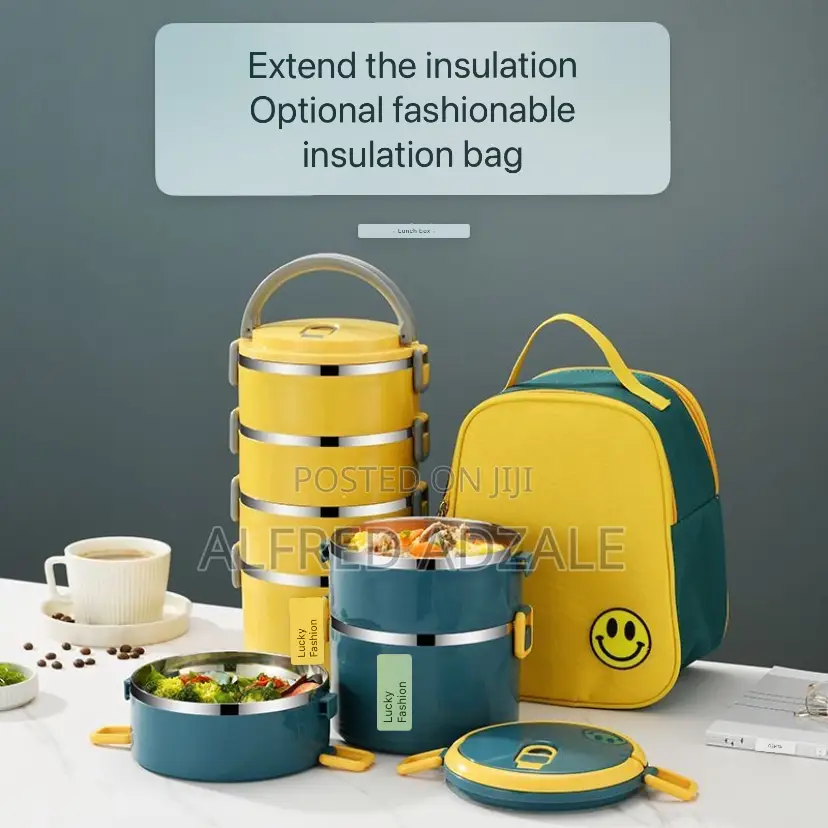 3 Layer Insulated Lunch Box