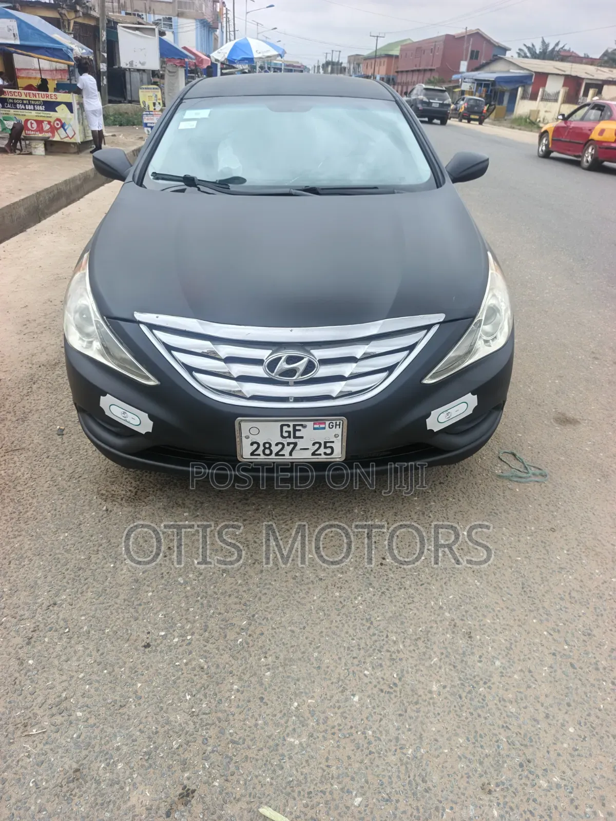Hyundai Sonata 2013 Matt Black