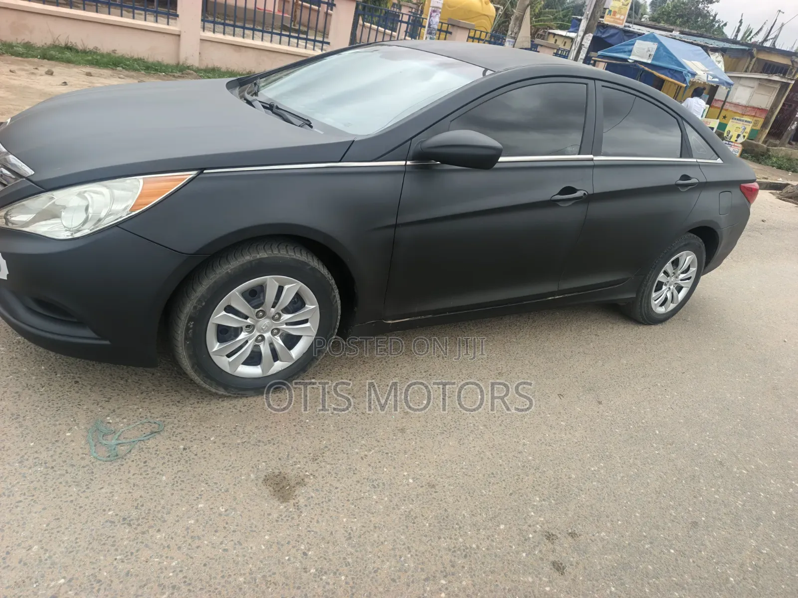 Hyundai Sonata 2013 Matt Black