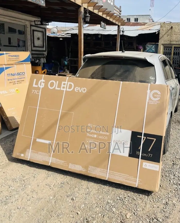 Extremely Affordable Lg 77” Oled Smart Tv(Black)