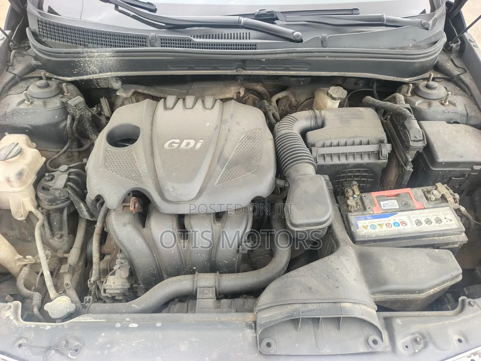 Hyundai Sonata 2013 Matt Black