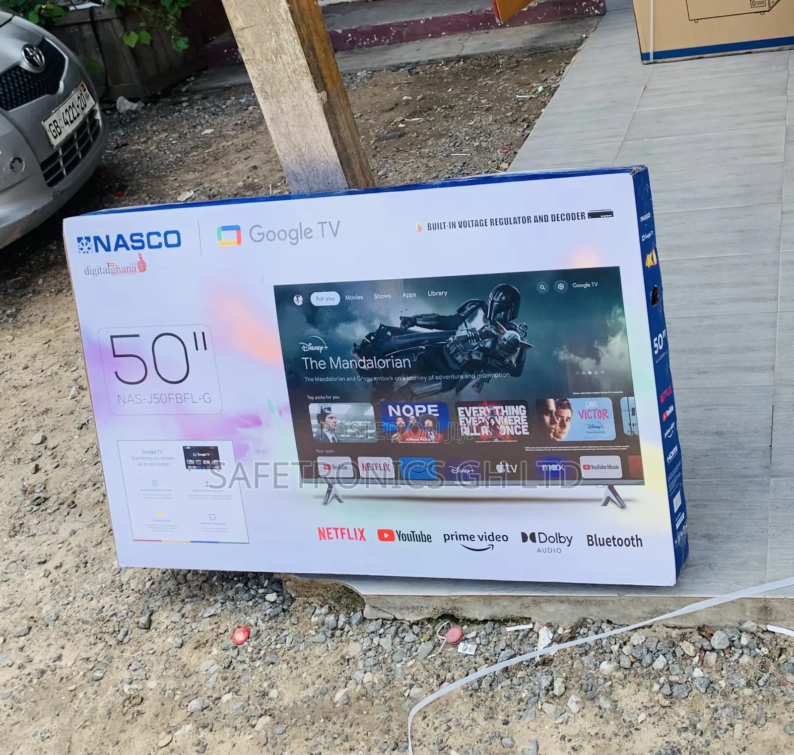 High Efficiency Nasco 50 Inch Smart Tv-[Nas-J50fus-
