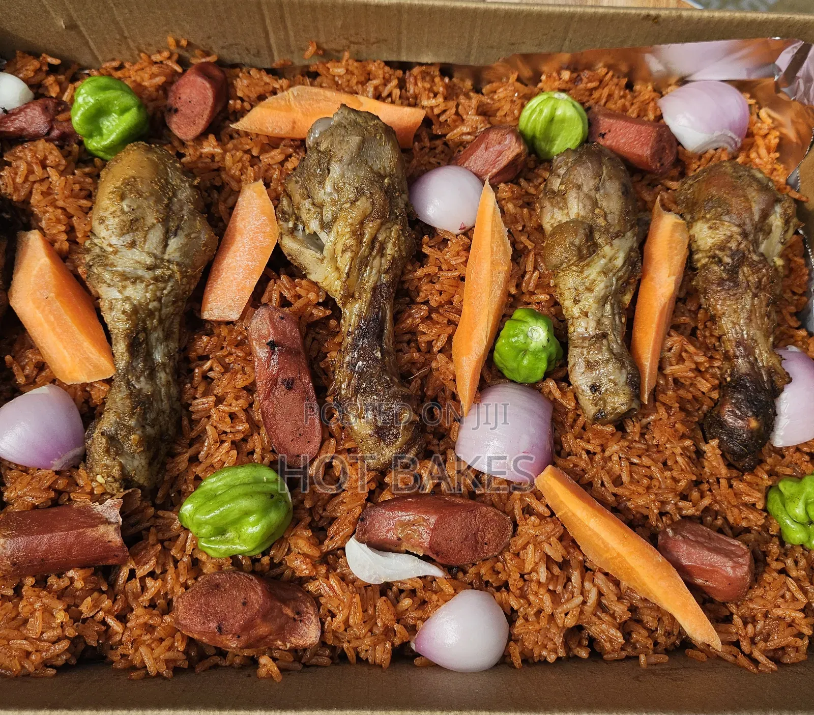 Hot Bakes Signature Jollof Platter