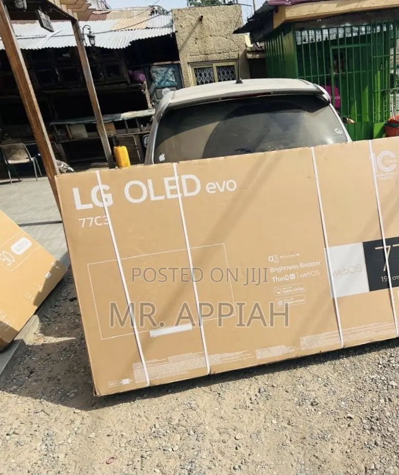 Super Durable Lg 77” Oled Smart Television(Black) 