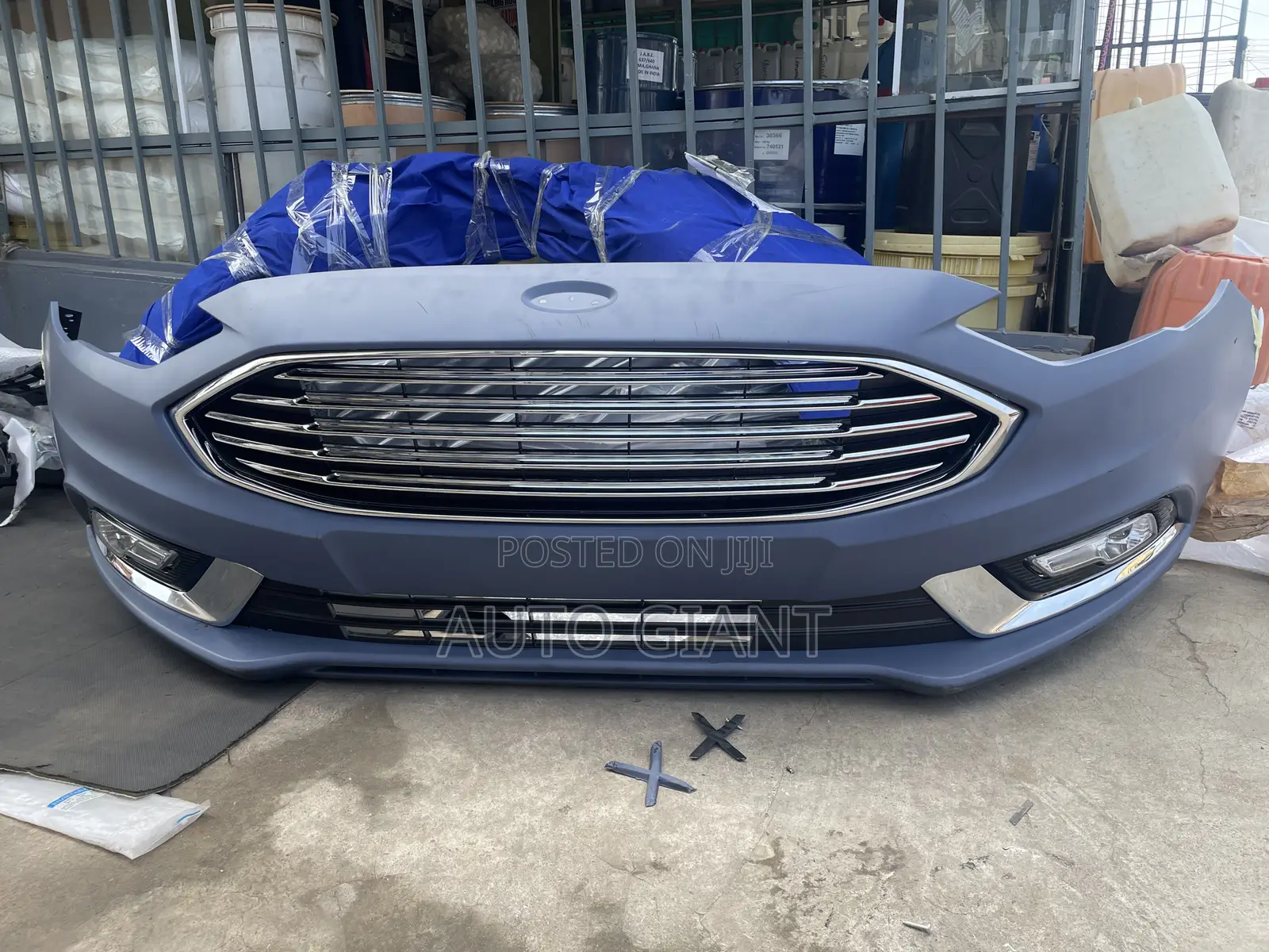 2017-2018 Ford Fusion Front Bumper Complete