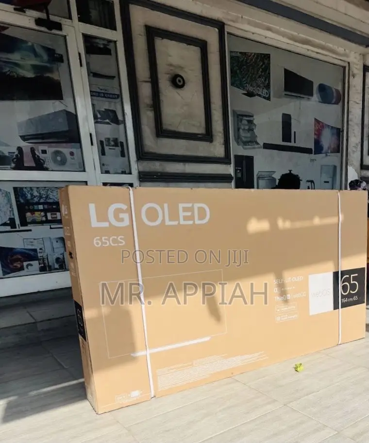 Super Slim Lg 65” Oled Smart Tv With Dolby Atmos 