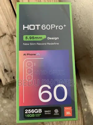 New Infinix Hot 60 Pro+ 256 GB Blue