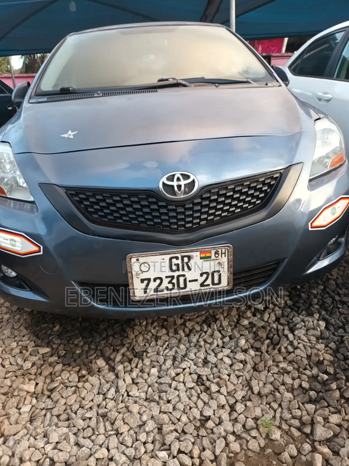 Toyota Yaris 2012 Blue