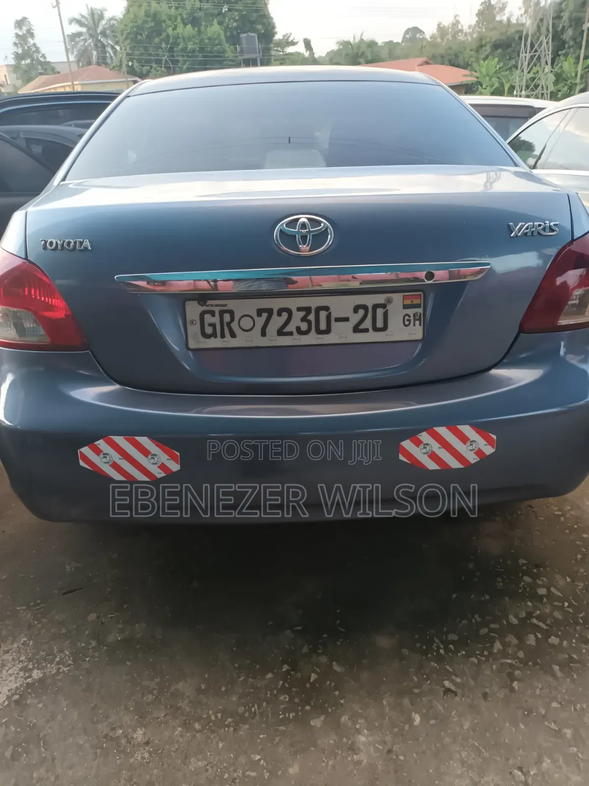Toyota Yaris 2012 Blue