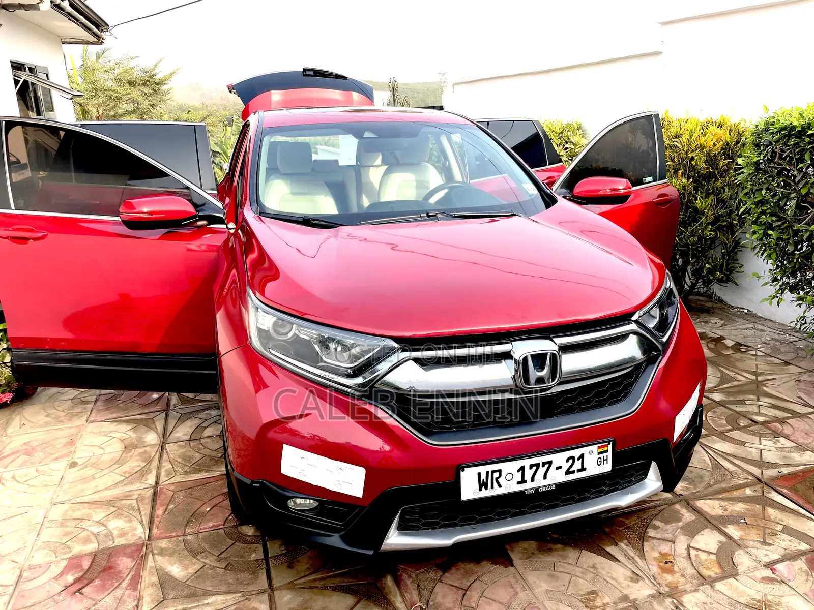 Honda CR-V EX AWD 2019 Red