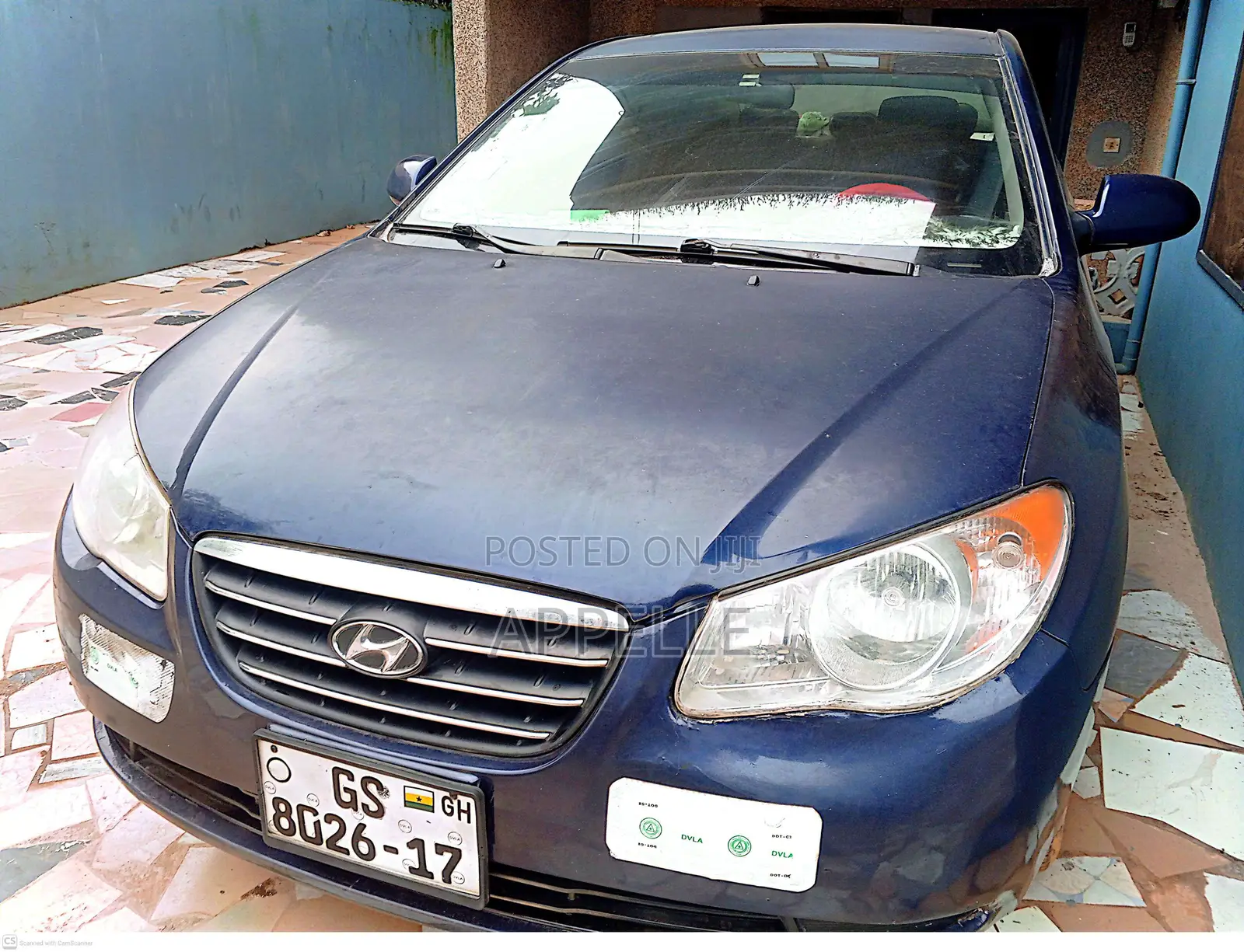 Hyundai Elantra 2007 Blue