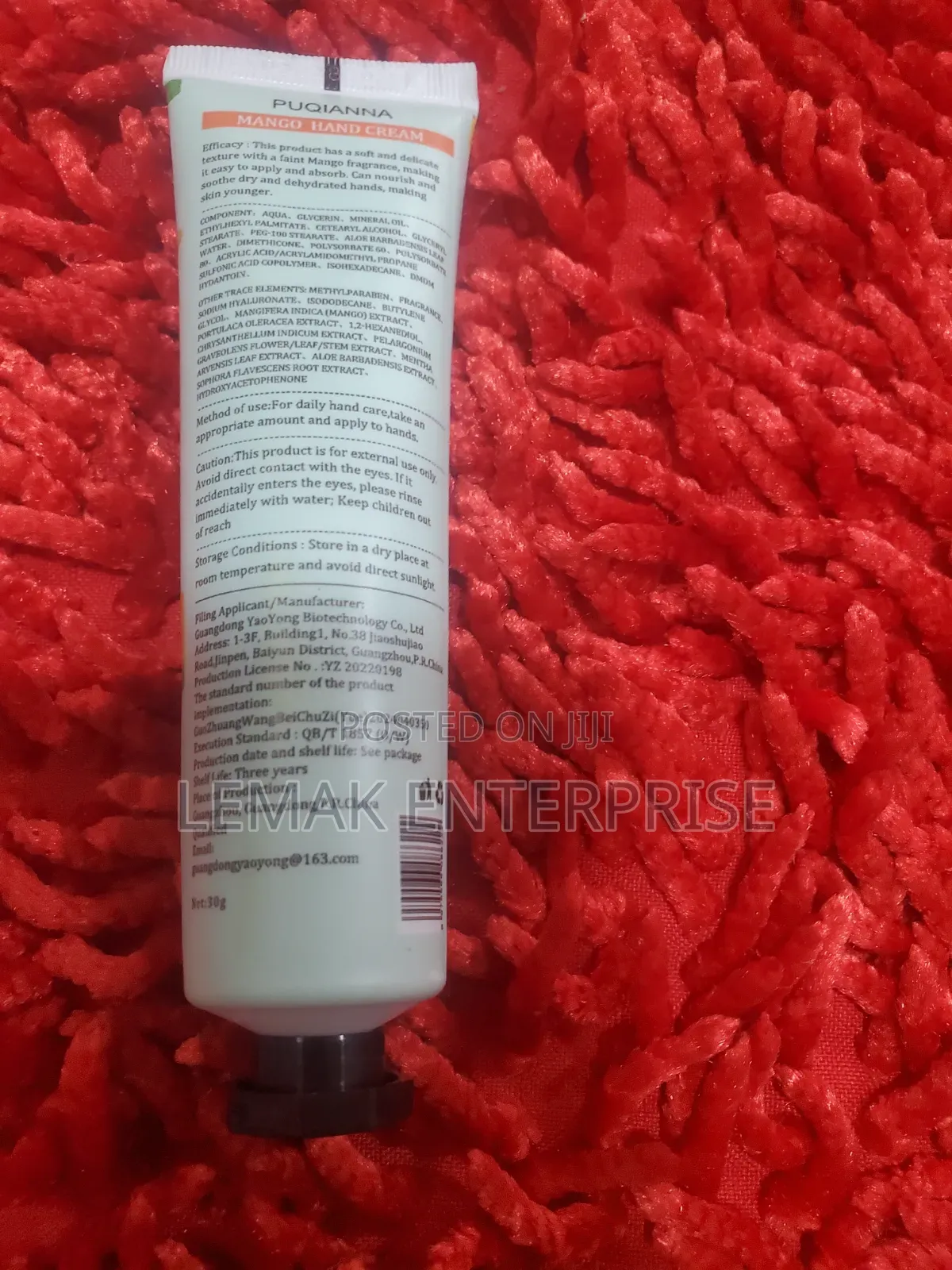 Mango Hand Cream
