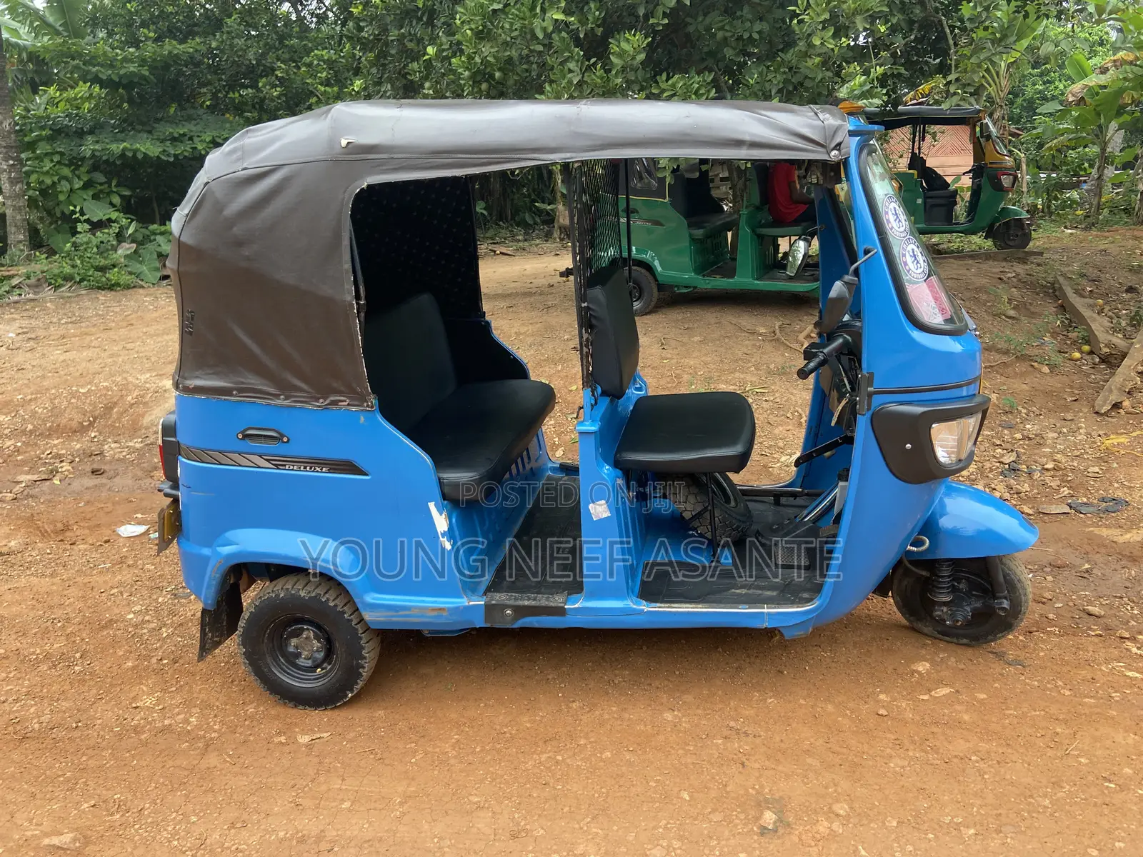 TVS King Deluxe Plus iTouch Start 2025 Blue