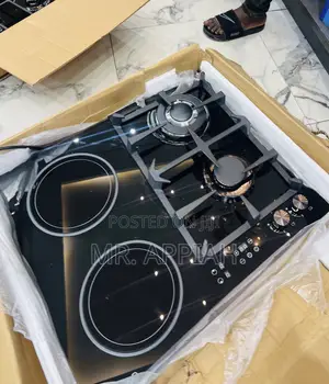 Kenwood 2 + 2 Inbuilt Tempered Glass Hob(Black)