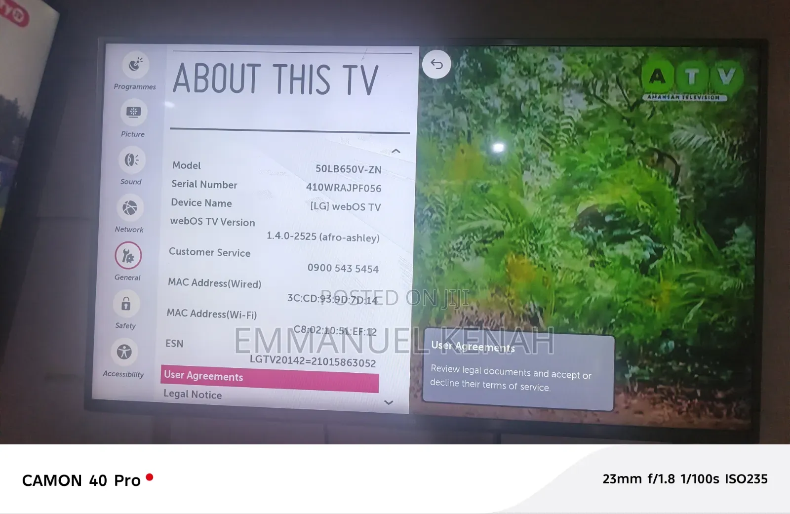 Smart LG (50 ) Inches