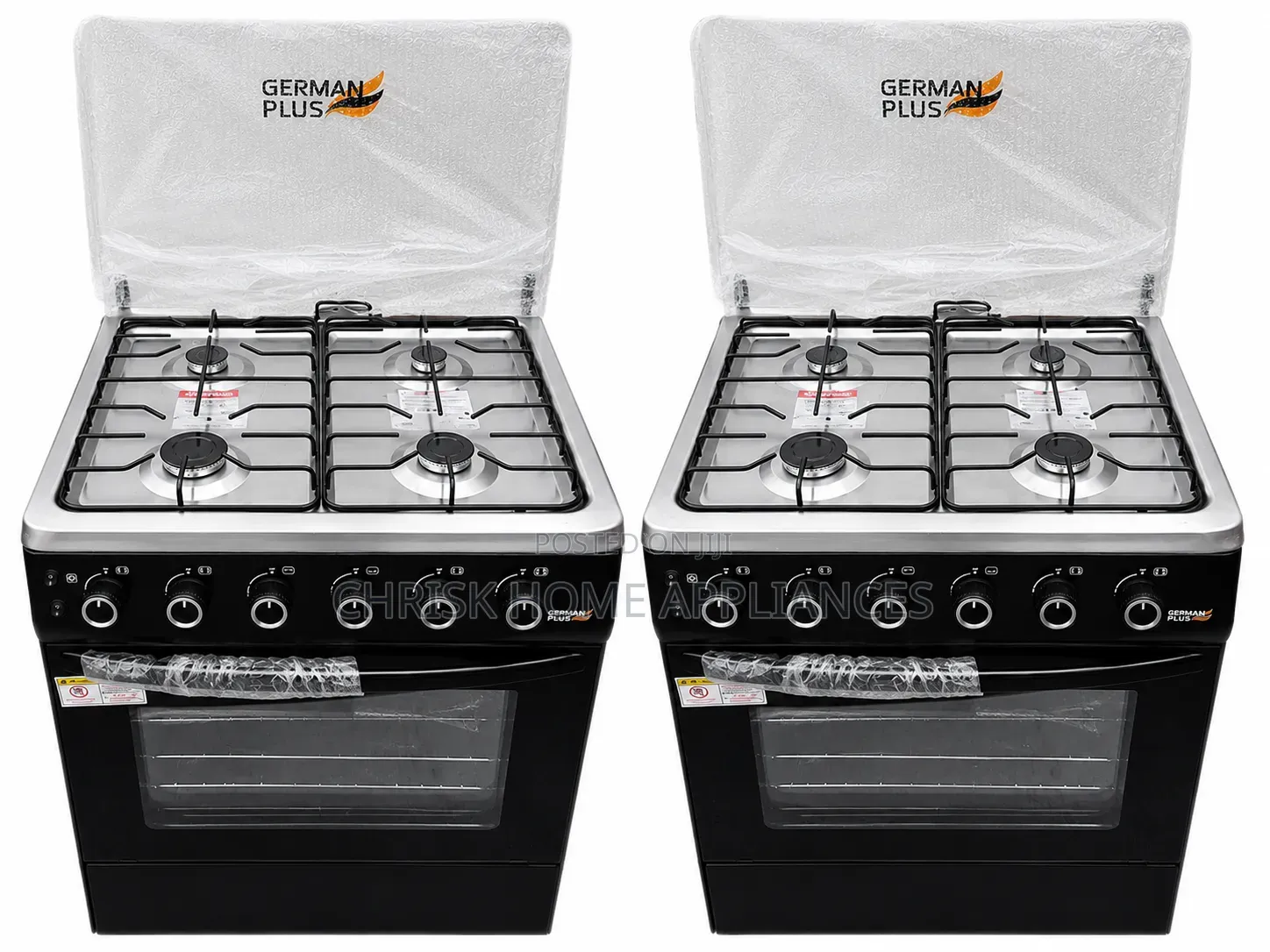 German Plus 60×60 Gas Cooker – Brand New
