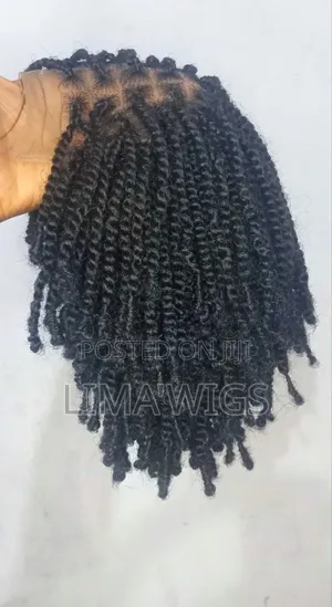 Kinky Pixie Twist Wig Cap