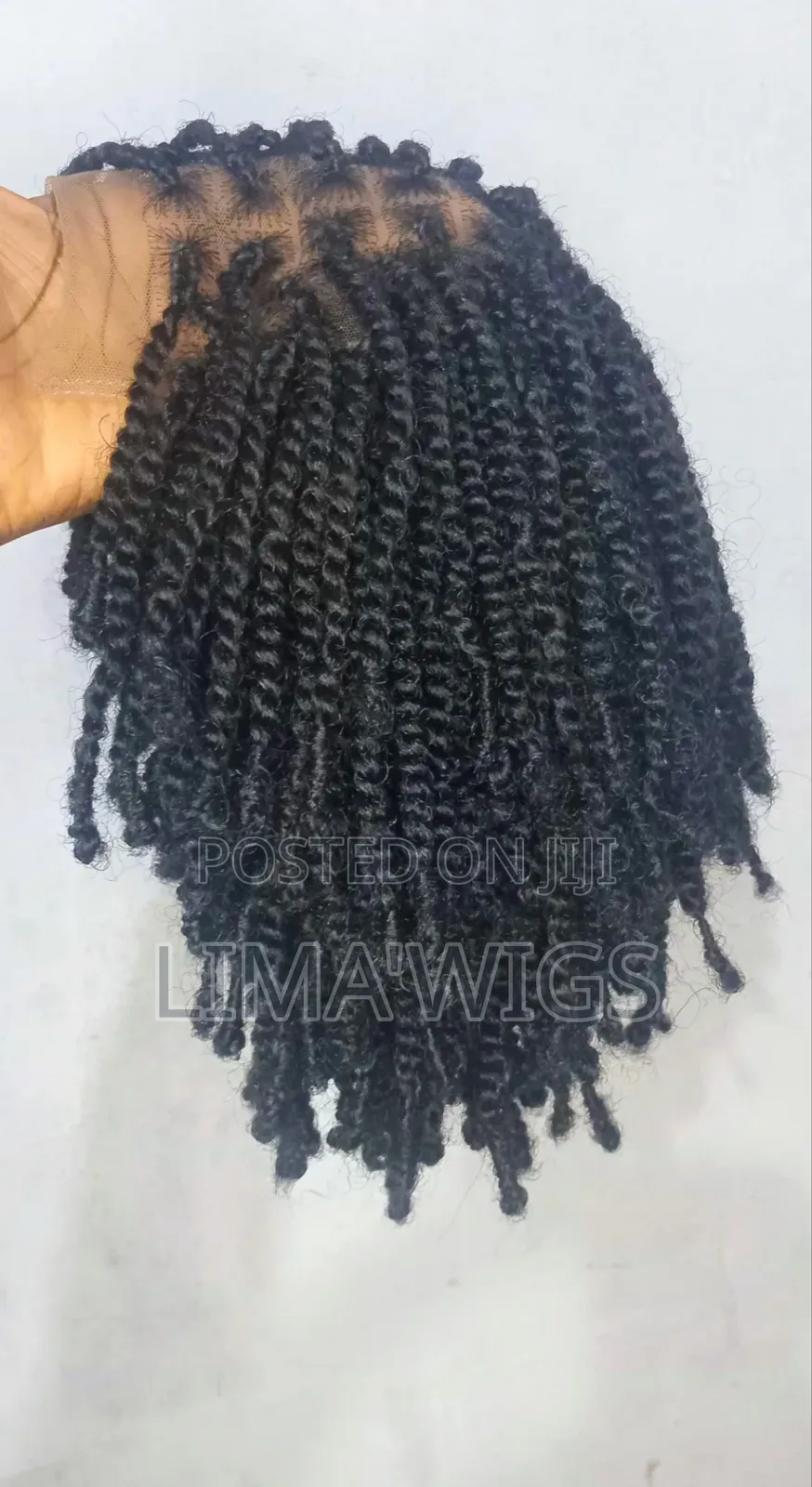 Kinky Pixie Twist Wig Cap