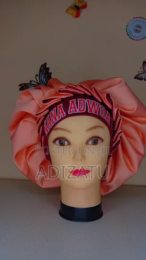 3 in 1 Hair Bonnet With Names