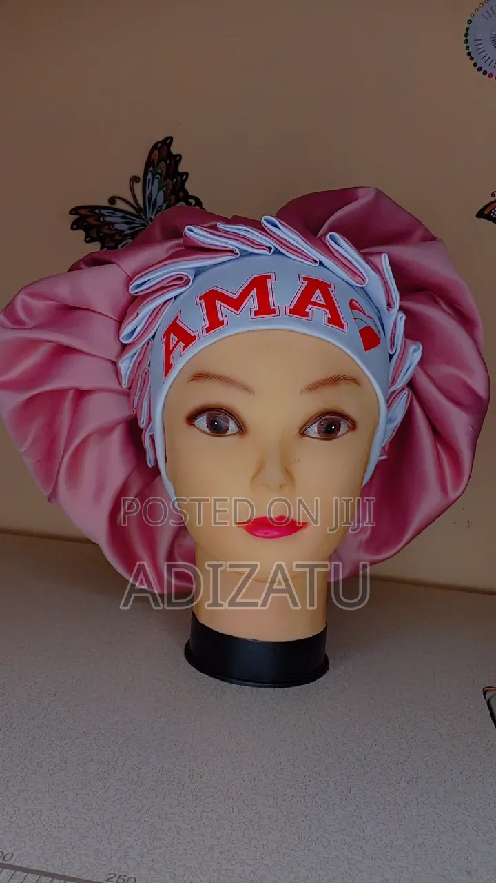 3 in 1 Hair Bonnet With Names