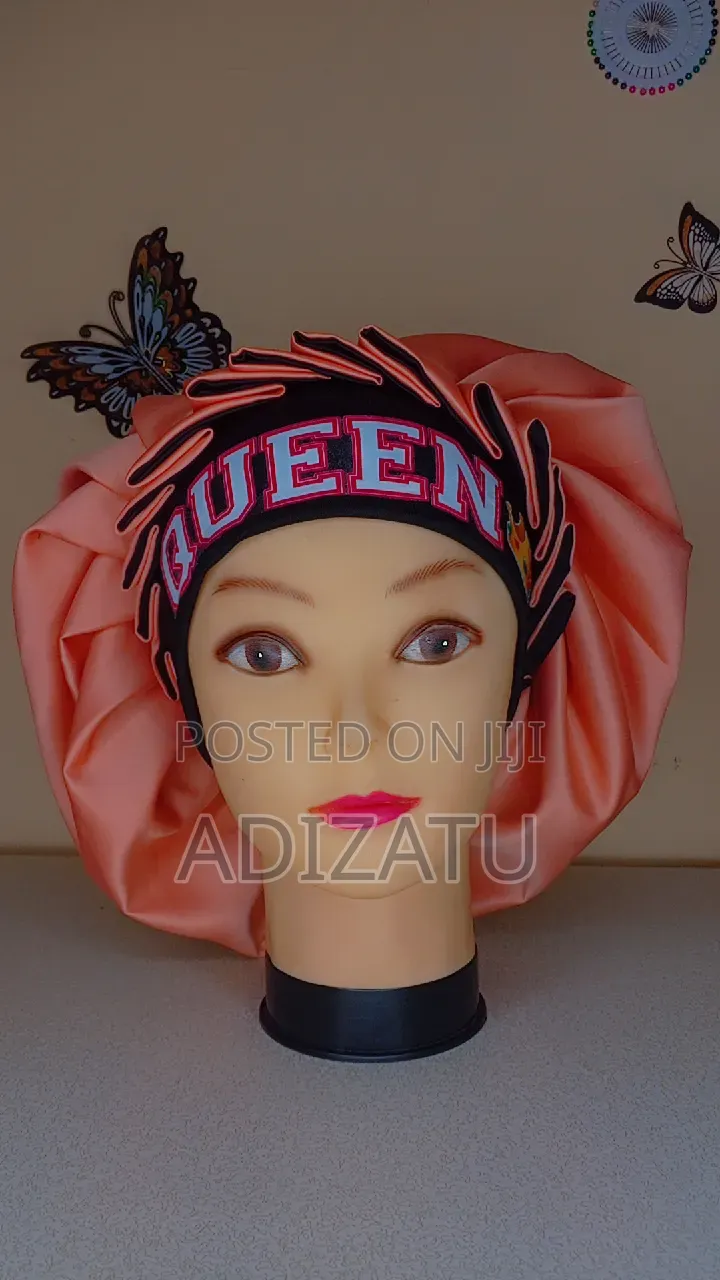 3 in 1 Hair Bonnet With Names