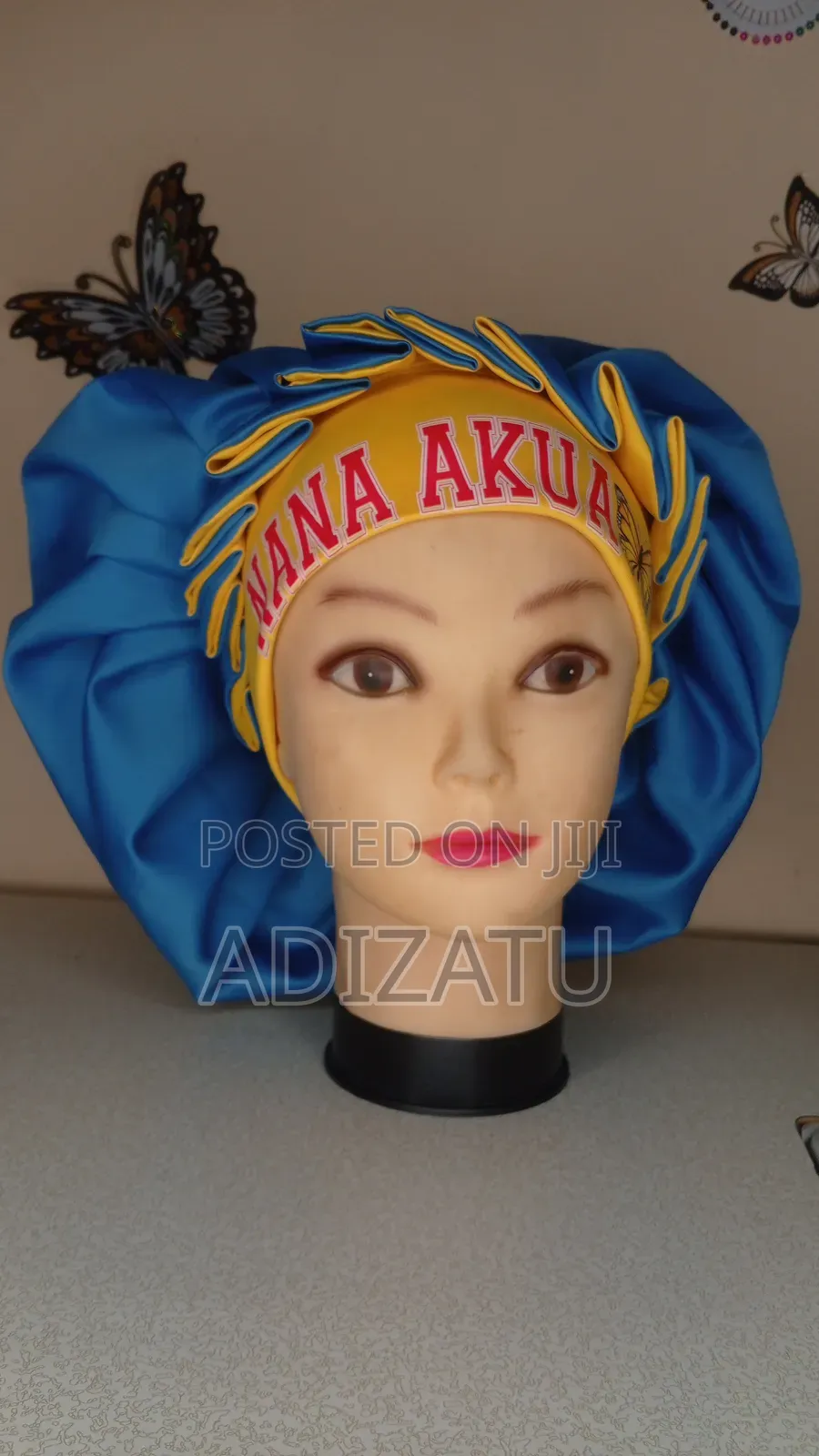 3 in 1 Hair Bonnet With Names