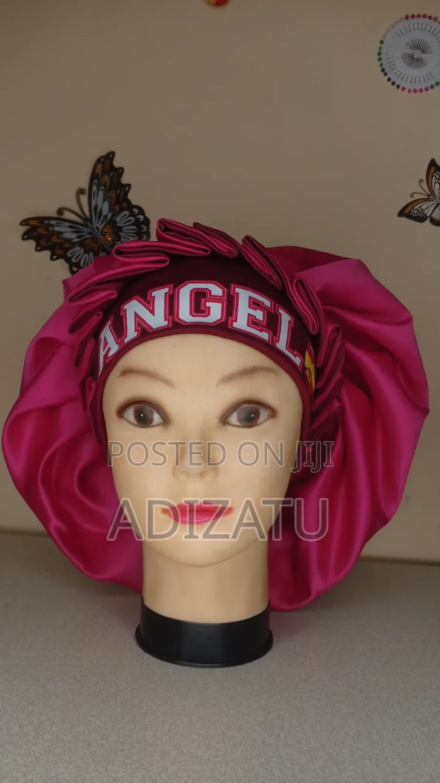 3 in 1 Hair Bonnet With Names