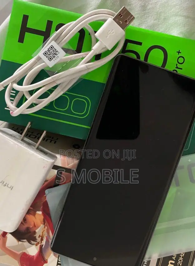 New Infinix Hot 50 Pro+ 4G 256 GB Black