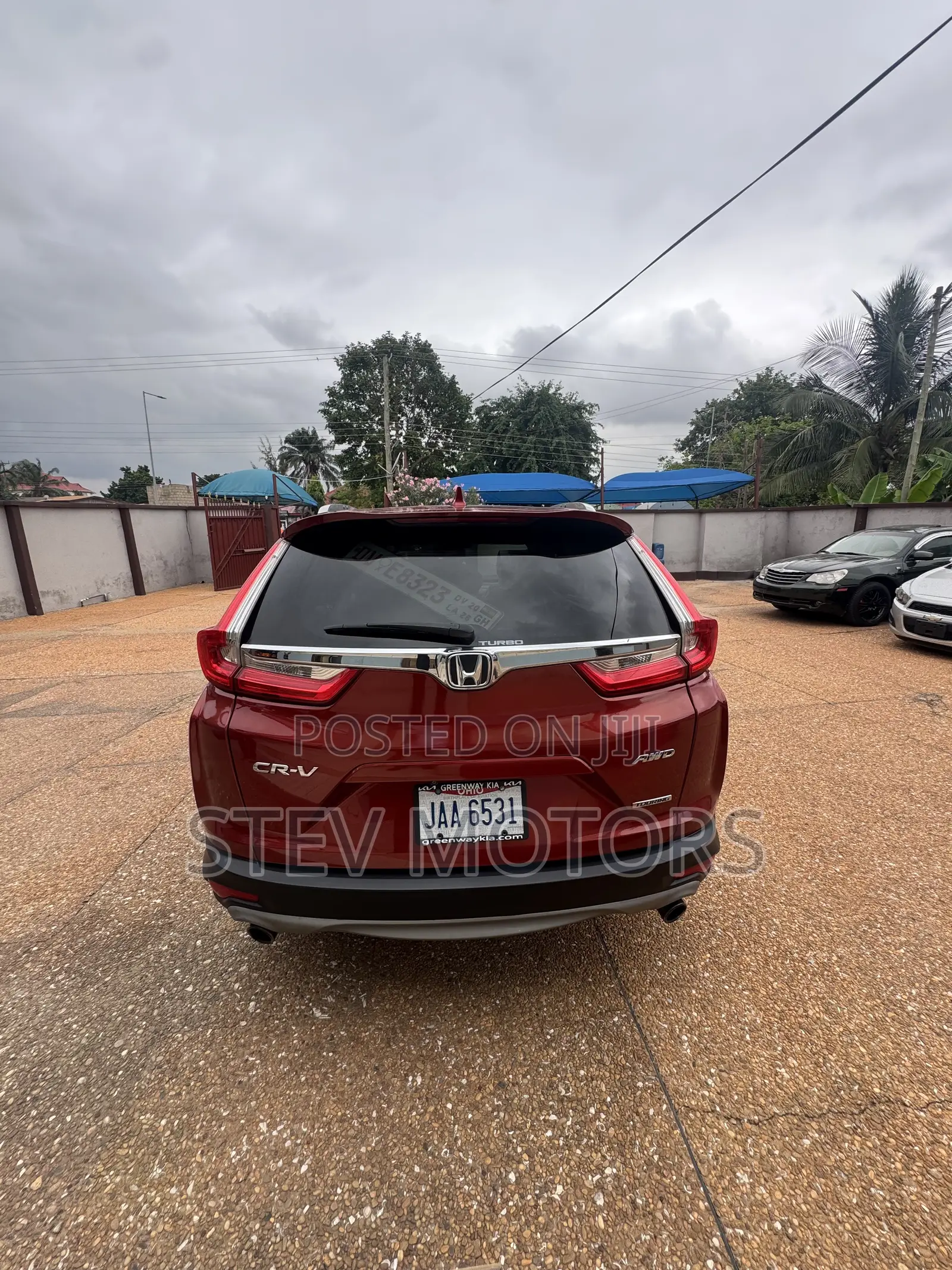 Honda CR-V Touring AWD 2018 Red