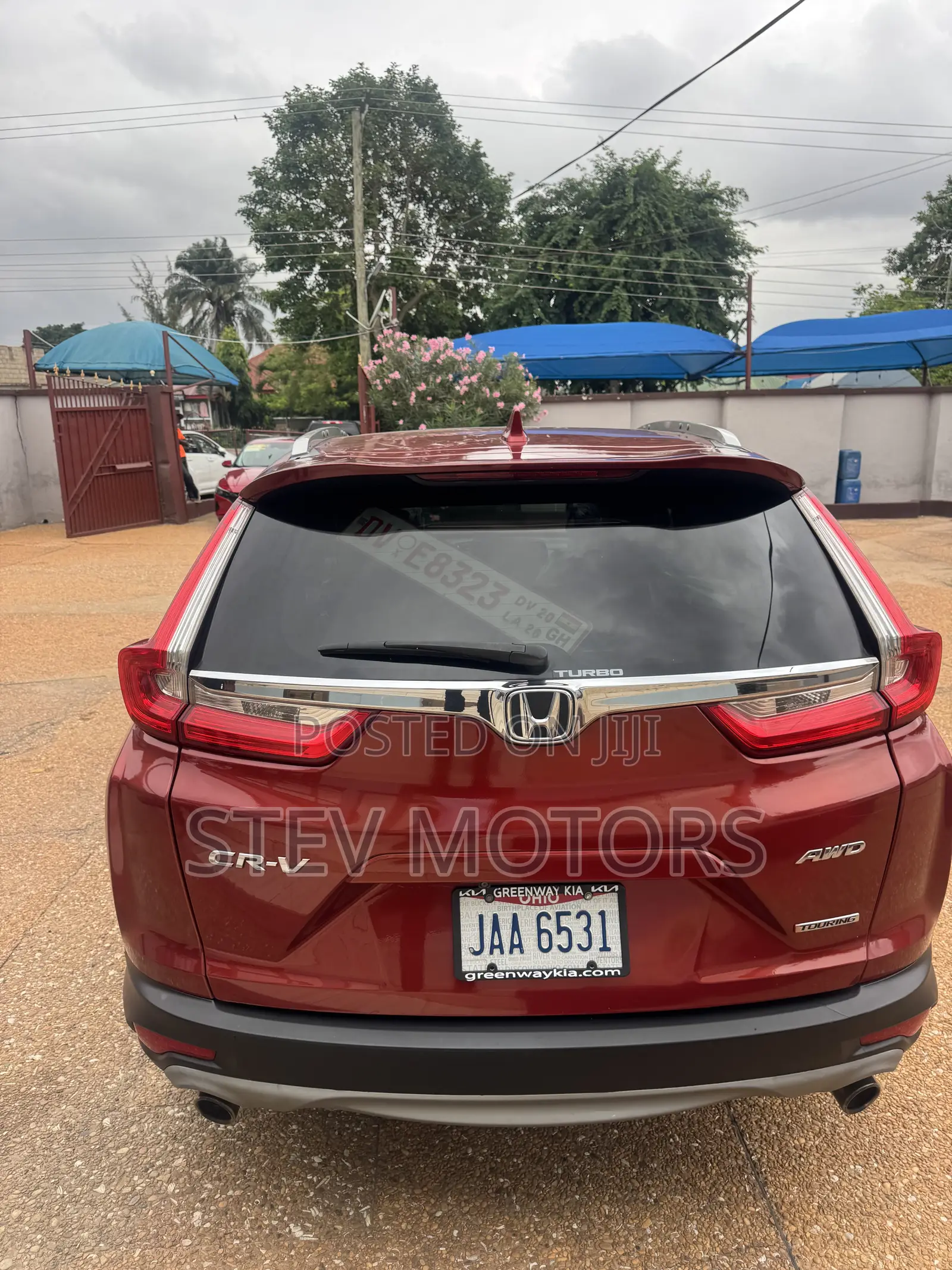 Honda CR-V Touring AWD 2018 Red