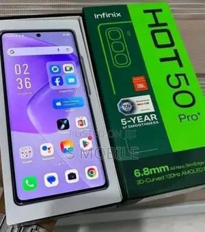 New Infinix Hot 50 Pro+ 4G 256 GB Black