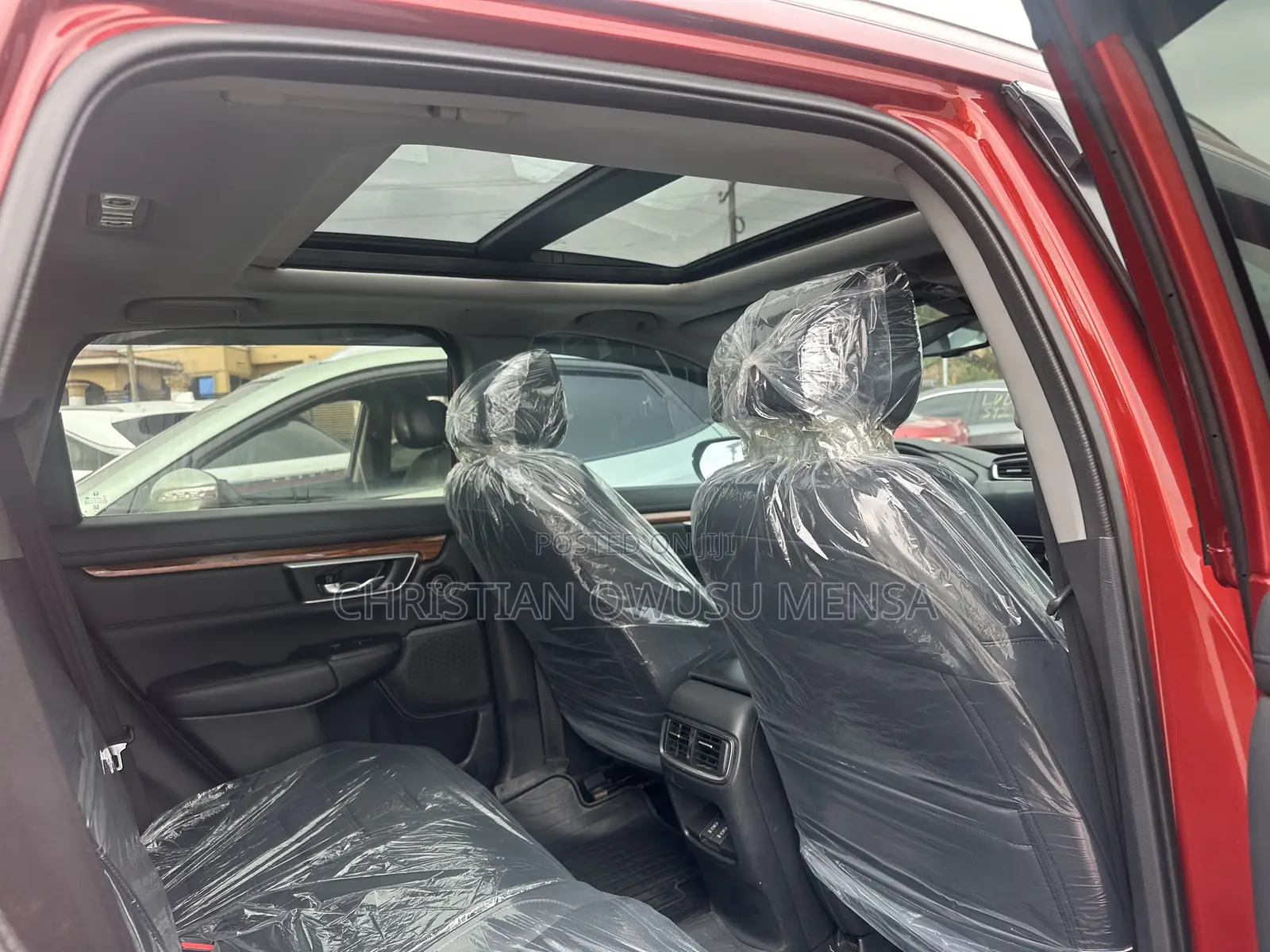 Honda CR-V Touring AWD 2018 Red