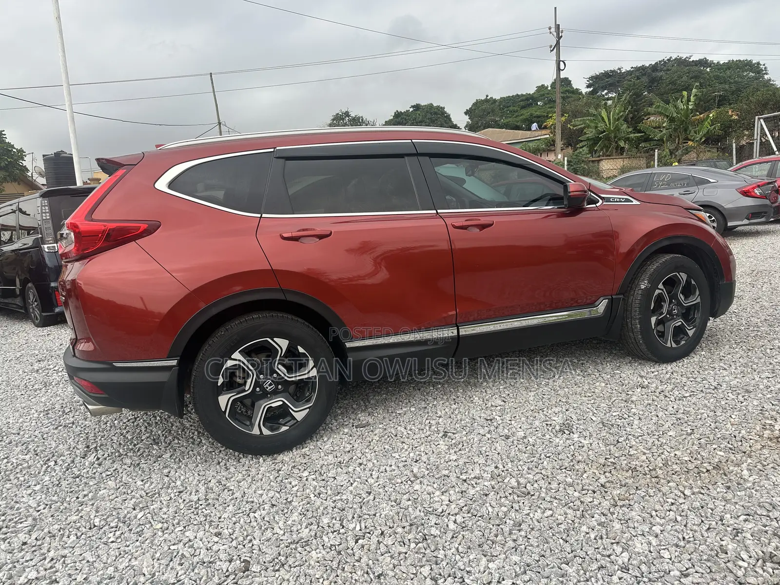 Honda CR-V Touring AWD 2018 Red