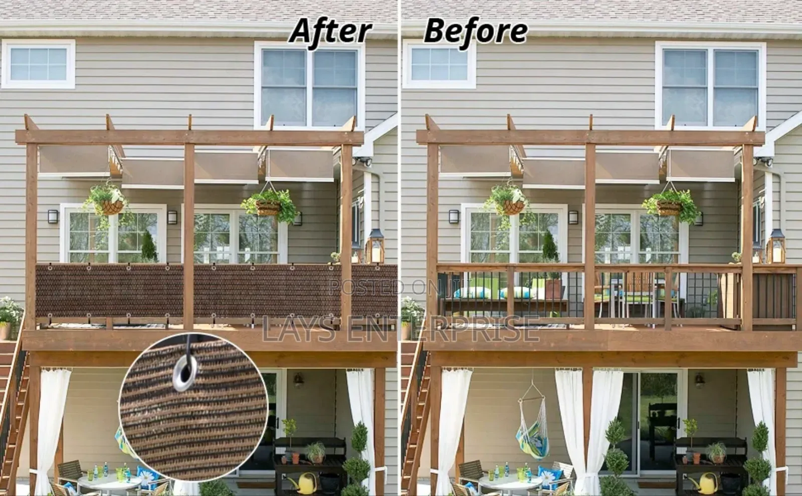 Privacy or Balcony Net (1.5*10 Meters)
