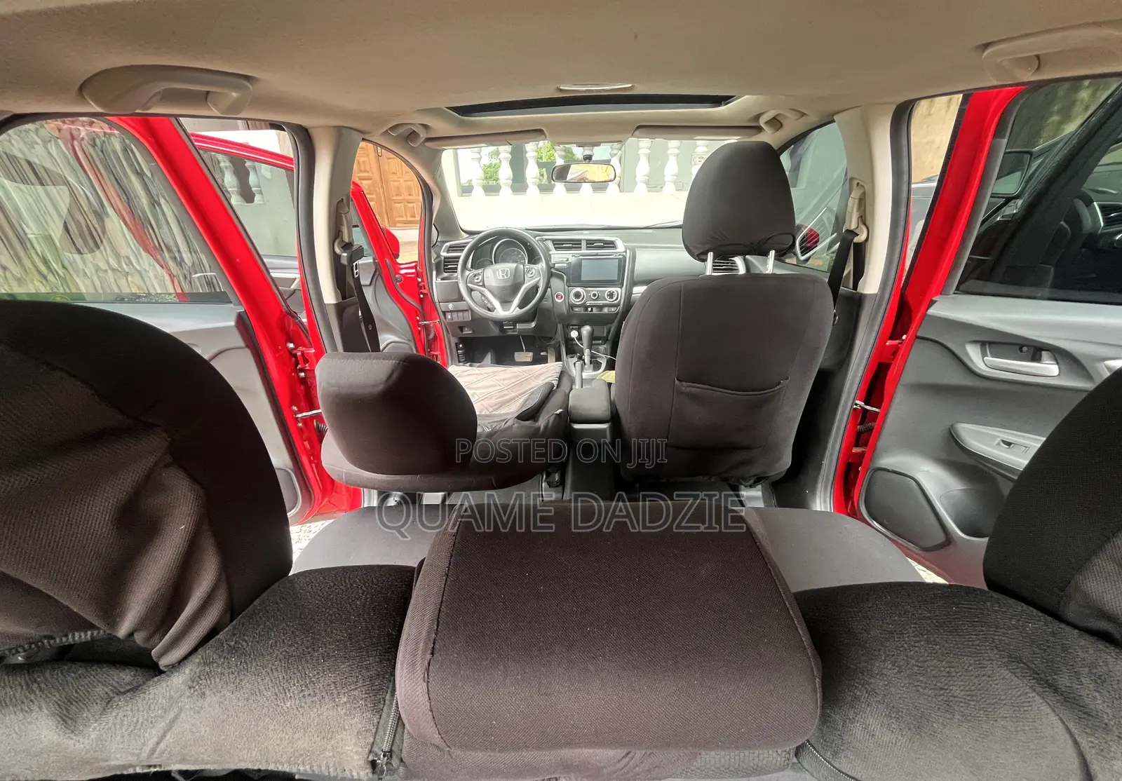 Honda Fit 2015 Red